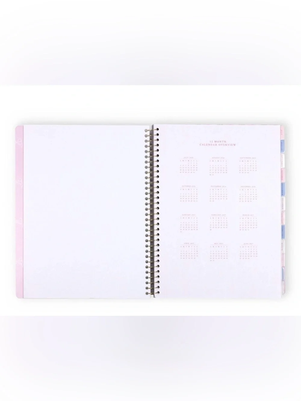 LoveShackFancy Blue Floral 2026-2027 Spiral Planners